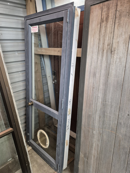 Denim Blue Aluminium Door 2 H x 820 W #2046