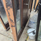 Beautiful Cedar Entrance door with sidelights 2200 H x 1920 W #2065