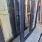 Black Bifolding doors 2/2.3 H x 1.8W #2063 see matching joinery