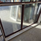 Scoria Red Aluminium window 1.2 H x 2 W (3 available) #2068
