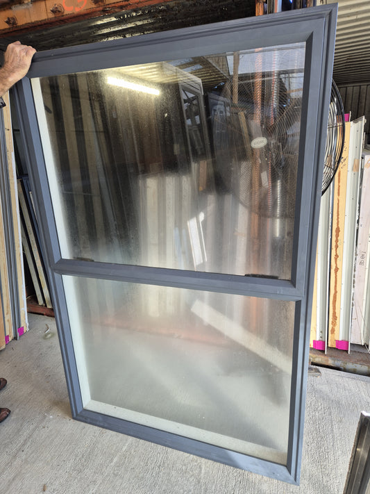 Denim Blue Window 1.8 H x 1.2 W V. Gd Cond. #2080