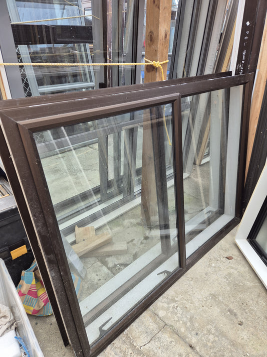 Dark Bronze Window 1.2 H x 1.6 W (2 available) #2079