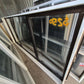 Dark Bronze Double Glazed, double opening window 1.2 H x 2.6W #2088