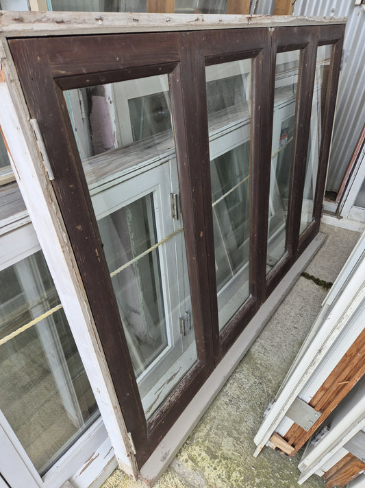 Lovely Cedar Bifold Window 1145 H x 1690 W #2094