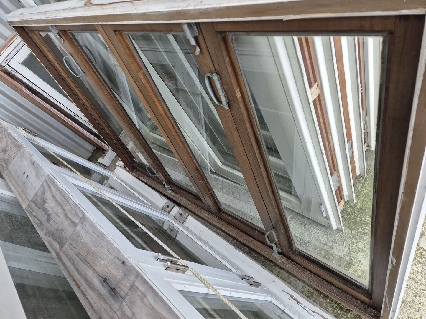 Lovely Cedar Bifold Window 1145 H x 1690 W #2094