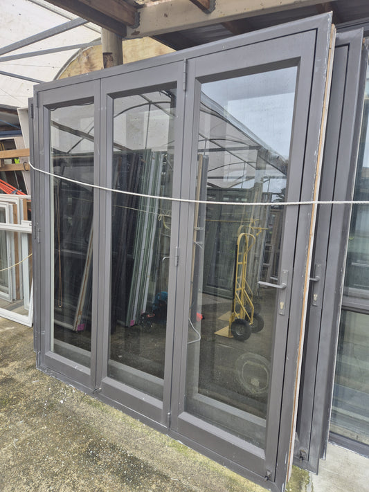 Ironsand Bifolding Door with Access Door 2140 H x 2000 W #2099