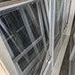 White Double Opening Aluminium Window 1320 H x 2100 W #2095