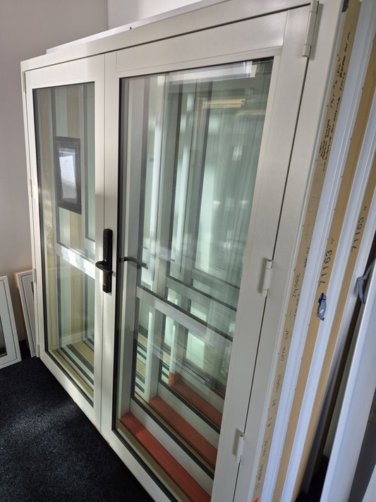 New Double Glazed French doors with Keyless entry 1.9 H x 1.8 W #FDG1