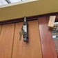 Scoria Red Cedar Door Entranceway with sidelights 2050 H x 1800 W #2125d