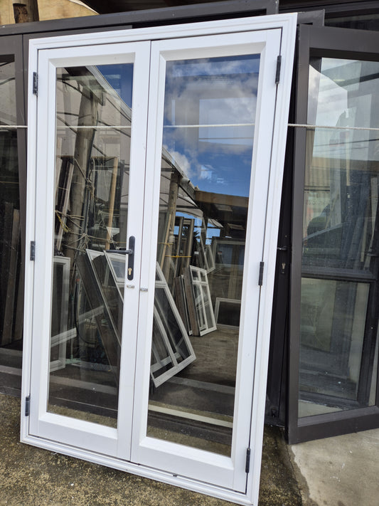 French Doors 2 H x 1.2 W Gd cond #2109a #2109b see matching joinery listed