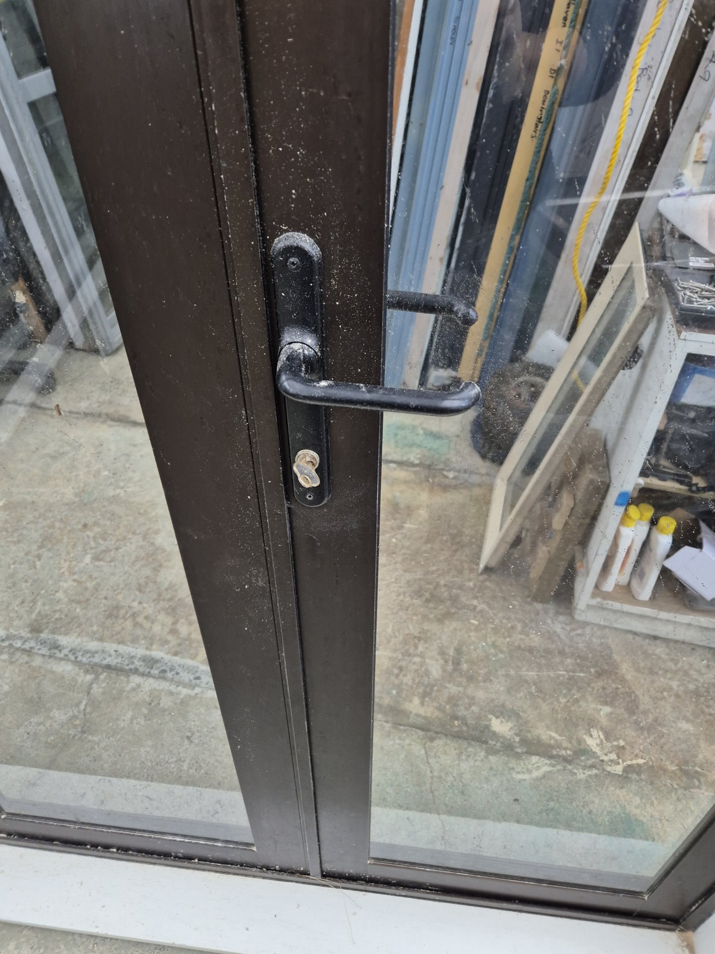 Bronze Bifolding Door 2 m H x 2.4 m W #2116