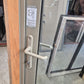 Double Glazed Lichen Green Single Door 2010 H x 790 W #2127