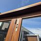 Cedar & Aluminium Bifold Doors 2240 H x 2640 W #2044j