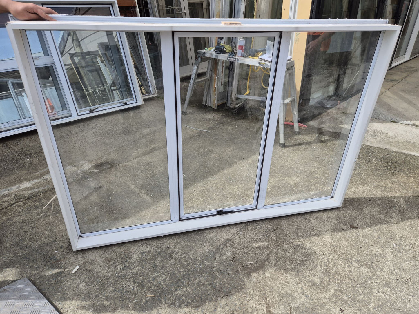White window 1.2 H x 1.8 W #2135 (2 available)