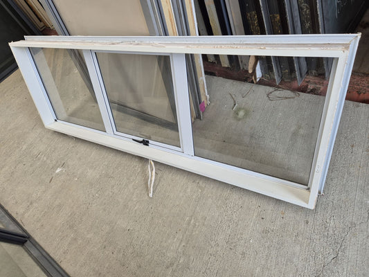 White Aluminium Window 600 H x 1800 W #2134