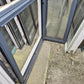 DOUBLE GLAZED, DENIM BLUE Bifold Window 1 H x 1130 W #2138