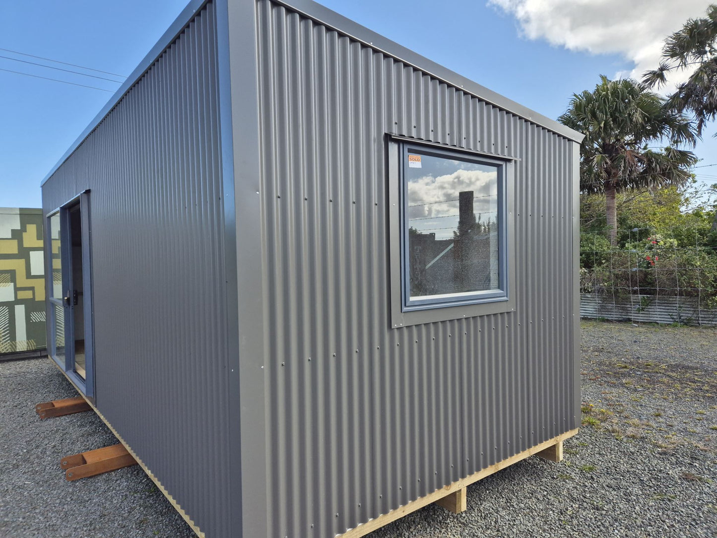 Newly Built 7.2  x 3 Coloursteel Portable building