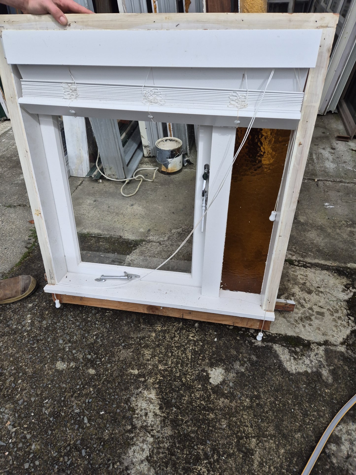 Wooden window, gd. cond. 1090 H x 880 W #2145