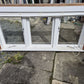 Wooden window double casement opening 1 H x 1.8W #2142