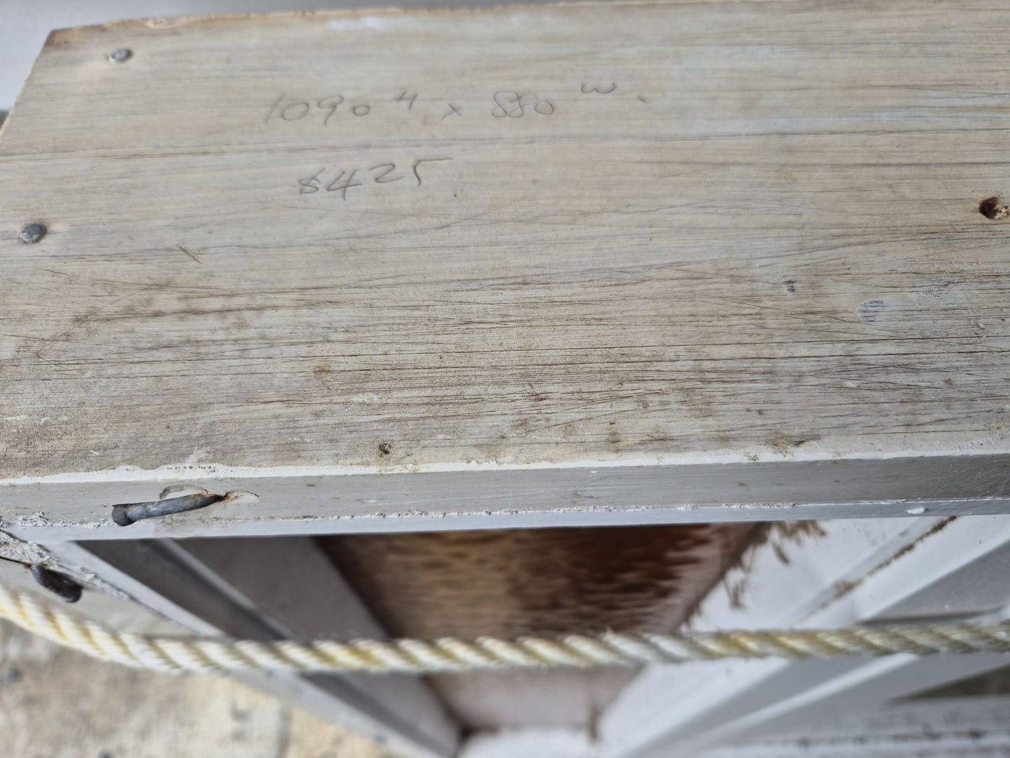 Wooden window, gd. cond. 1090 H x 880 W #2145