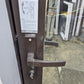 Double Glazed Brown PA door 2080 H x 780 W #2148 (2 available)