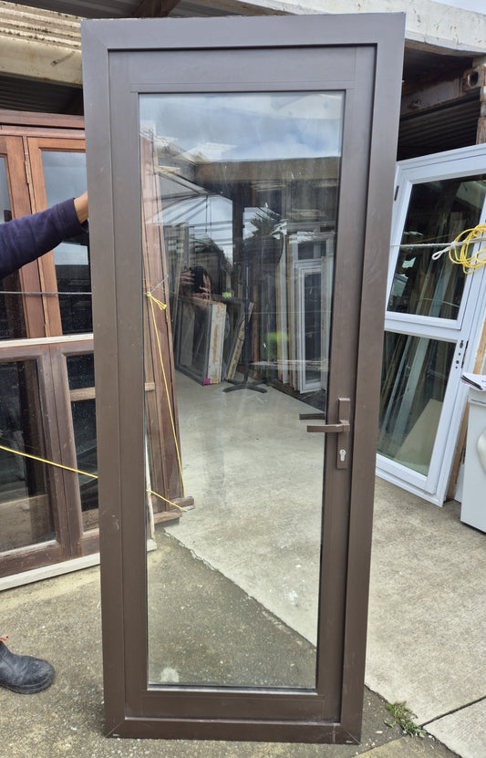 Double Glazed Brown PA door 2080 H x 780 W #2148 (2 available)