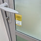 Aluminium P.A Door, opens outwards 2m H x 810 W #2150