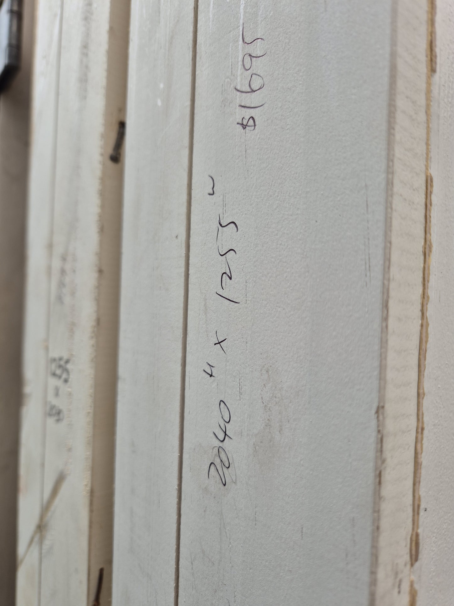 Wooden French doors 2040 H x 1260 W #2146 (2 sets available)