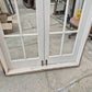 Wooden Colonial French Doors 2030 H x 1260 W #2155