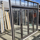 Brown Bifolding Doors 2400 H x 2240 W  #2161 **SPECIAL**