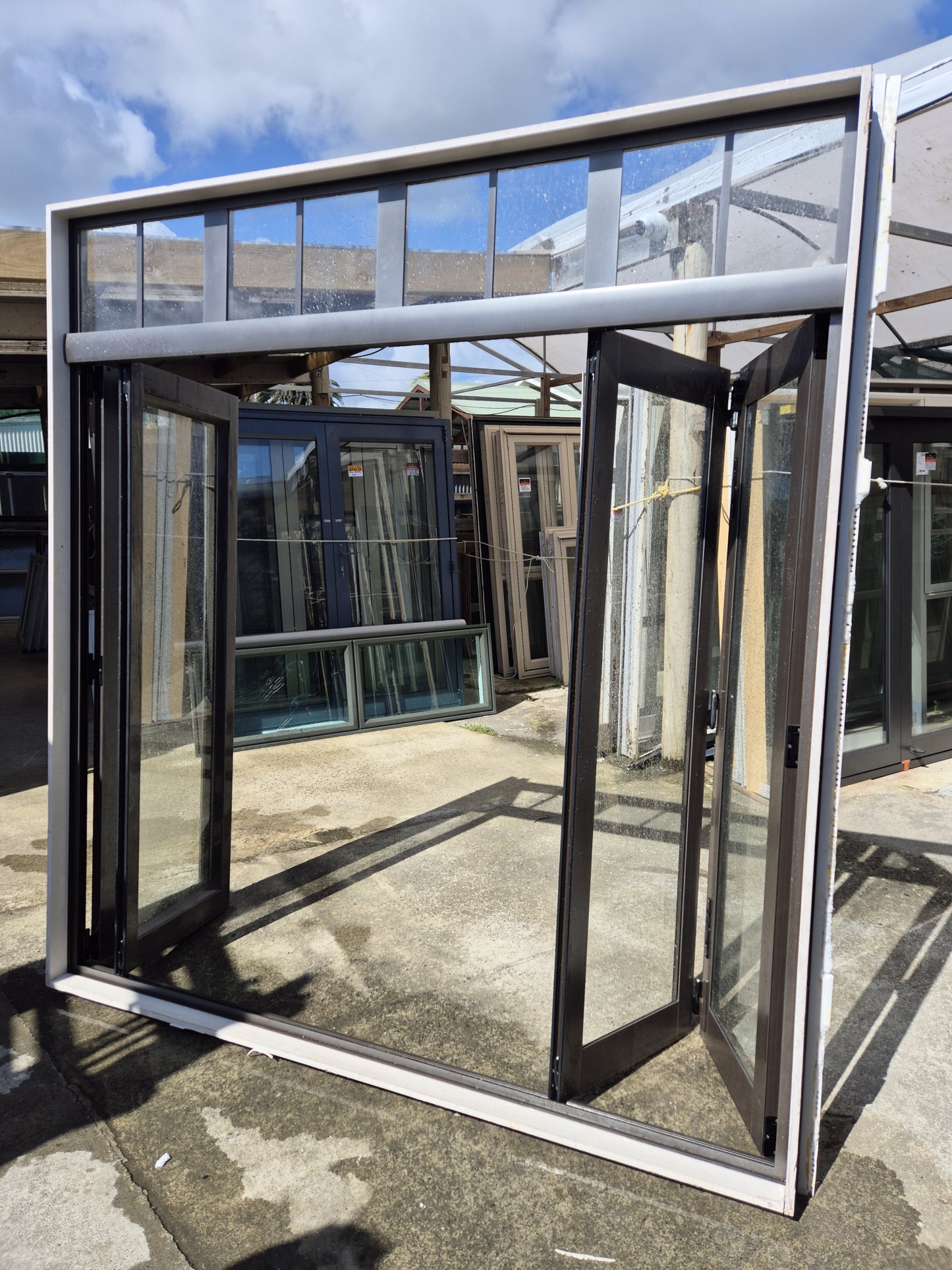 Bifolding Doors 2.4 H x 2.4 W #2160  ** SPECIAL**