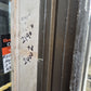 Brown French doors 2190 H x 2400 W Good condition #2163
