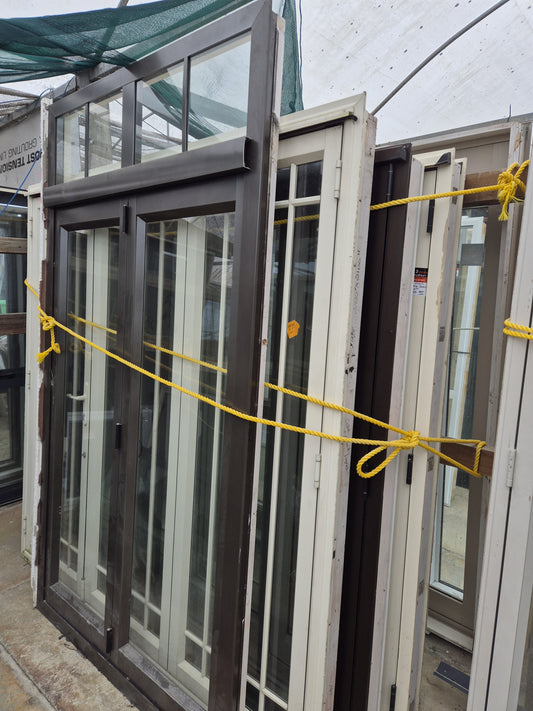 Brown Internal opening Bifold Door 2400 H x 1330 W #2162