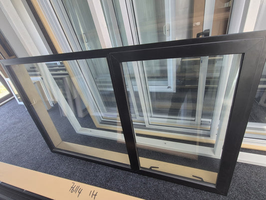 BRAND NEW DOUBLE GLAZED BLACK / EBONY WINDOW #2158