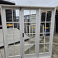 Colonial 8 Lite French Door with Sidelight 2025 H x 1830 W #2189