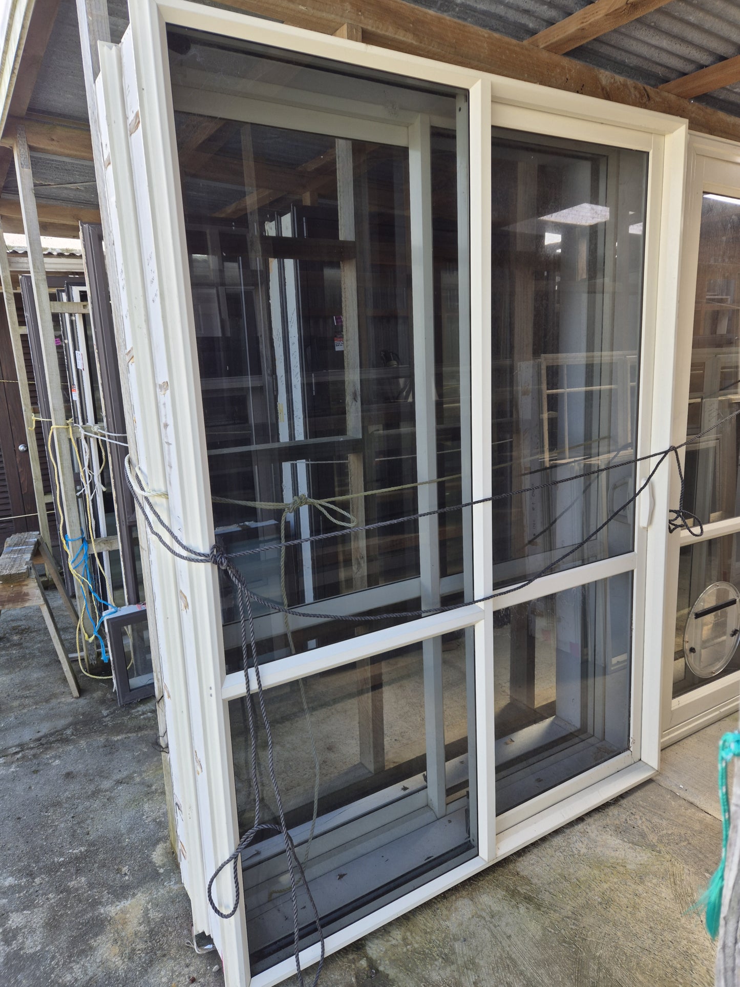 Cream Ranchsliders & matching windows #2168