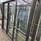 Karaka Green Stacker Sliding Door with opening window 2 H x 2.4W #2173