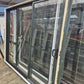 Karaka Green Stacker Sliding Door with opening window 2 H x 2.4W #2173