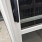 Cream Ranchslider with opening window 1980 H x 1600 W #2170