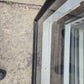Black Sliding Door with opening window 2 H x 1.8 W #2176
