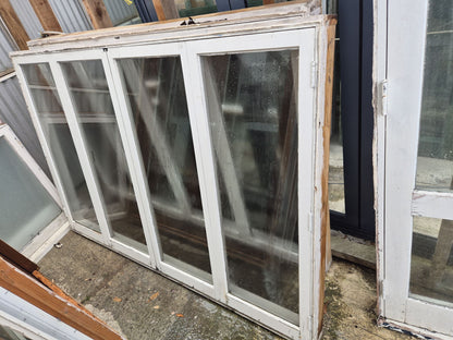 Wooden Bifolding window 1.4 H x 2.125 W #2175 (2 available)