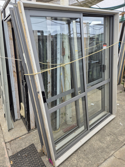 Sandstone Grey Ranchslider 1960 H x 1600 W #2177