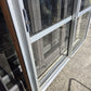 Anodised Silver Ranchslider with opening windows 2 H x 1.8W #2178