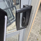 Grey Stacker Slider with Opening Window 2045 H x 2530 W #2186