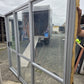 Grey Stacker Slider with Opening Window 2045 H x 2530 W #2186