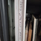 White, Double Glazed Single Aluminium Door 2 H x 880 W #2179