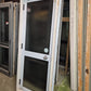 White Single glazed Door, frosted safety glass 2 H x 810W #2180