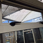 Cream Ranchslider with opening window 2035 H x 1630 W #2191