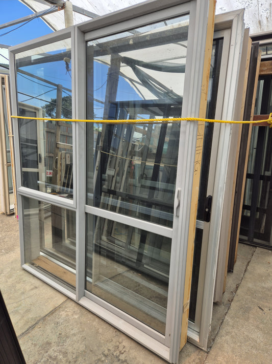 Modern Ranchslider with opening window 2.1 H x 1.79 W #2193