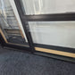 NEW Double Glazed Black Ranchslider with window 2H x 1.8W #2196 L-R